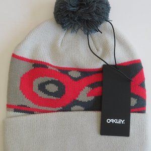 Oakley x Jeff Staple Bubble Pom Beanie New Gray